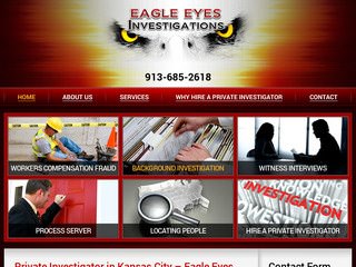 Private Investigator Website Design Portfolio